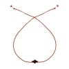 Bransoletka szczęścia z kr. Swarovskiego® bicone 4mm srebro 925 kolory